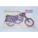 CEDULE - JAWA 350/638  - (30X20CM)